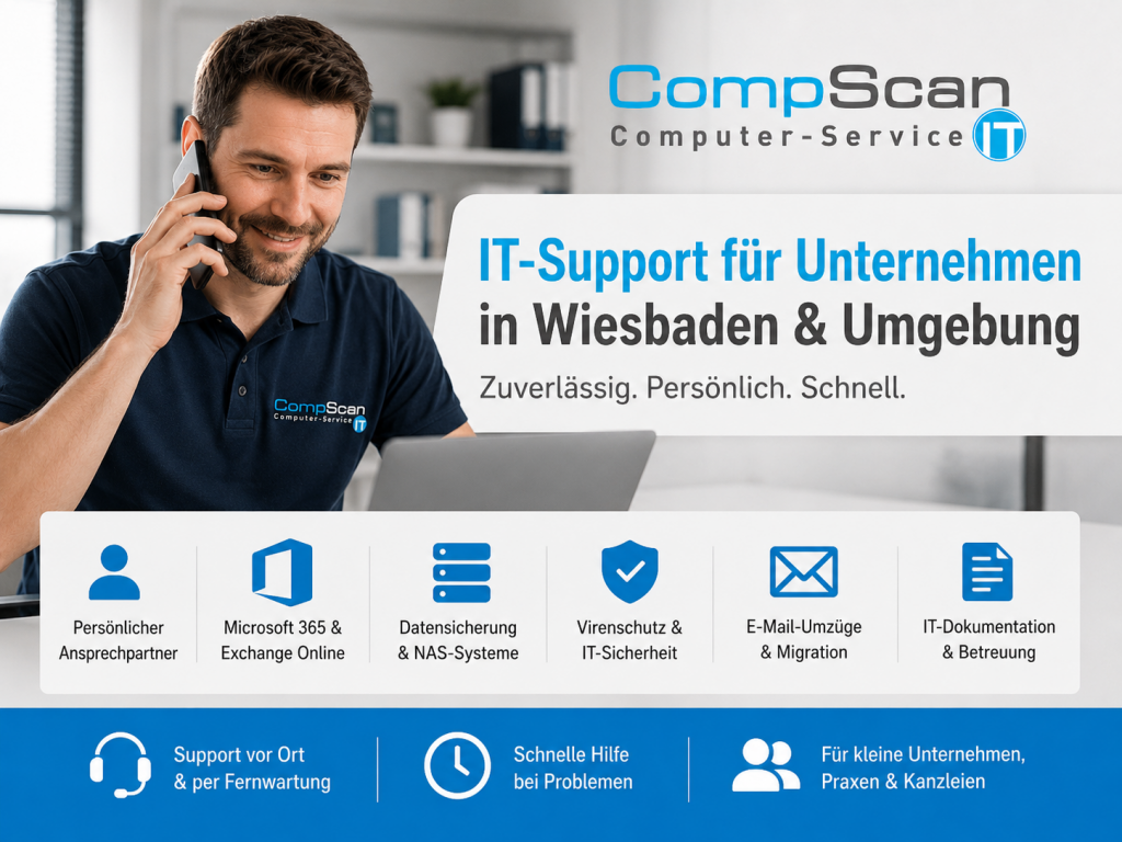 IT-Outsourcing CompScan Wiesbaden